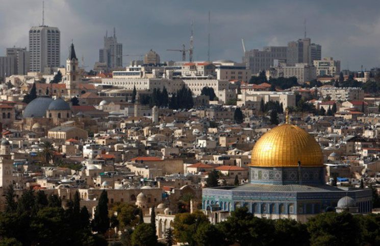 Une vue de la ville d'Al-Qods. D. R.